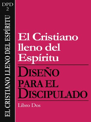 cover image of El Cristiano lleno del Espiritu